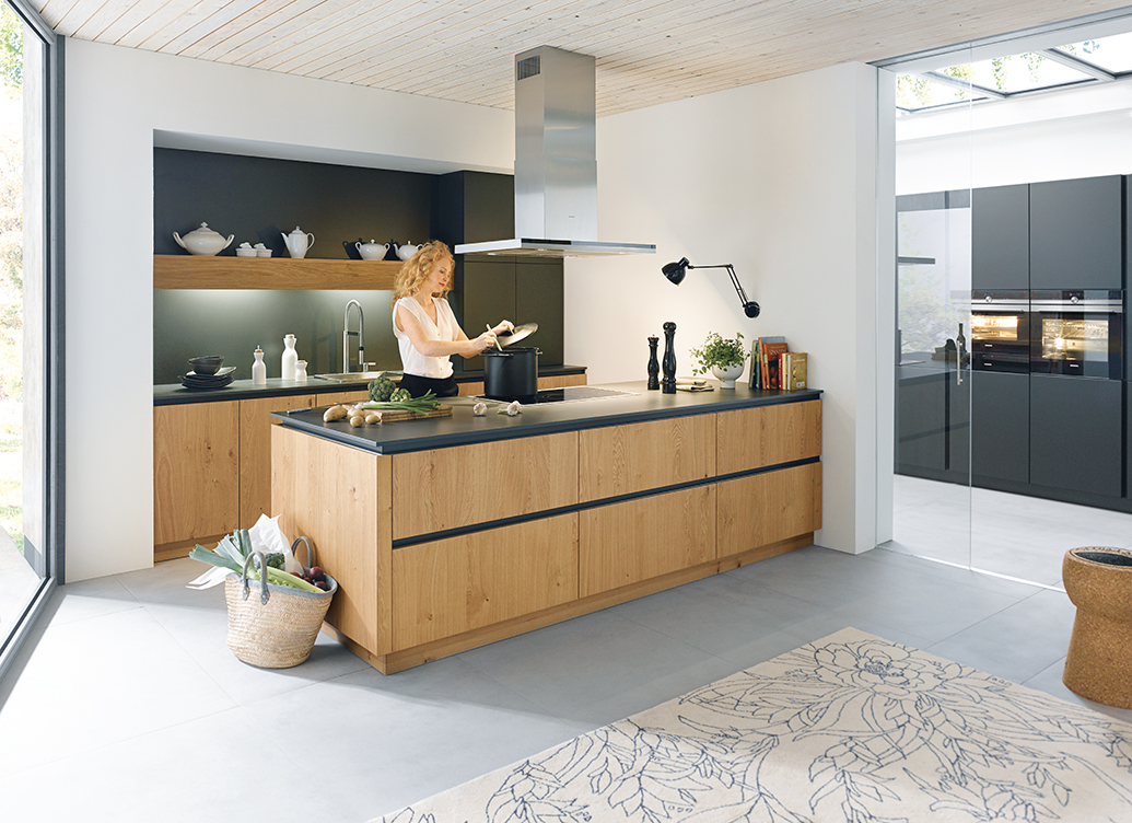 Wood style kitchens in Fife